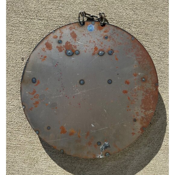 Route 66 Distressed Metal Wall Art Sign Chain Hanging  Vintage-Inspired Black & - Picture 8 of 9